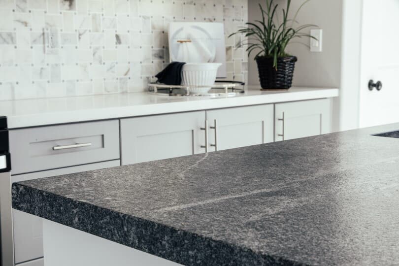 Honed Granite Countertops in Brookfield Residential Edmonton