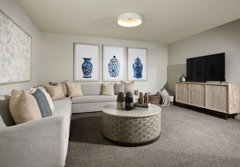 Bonus room in Purcell at Livingston by Brookfield Residential in Calgary, AB