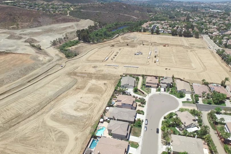 2017 Times of San Diego Notes Construction of Rancho Tesoro Brookfield Residential