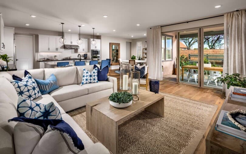 Interior view of Cira at The Landing at Tustin Legacy by Brookfield Residential in Tustin CA