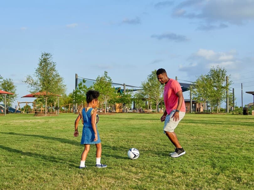 Elyson Commons at Bear Creek Soccer Field in Katy TX