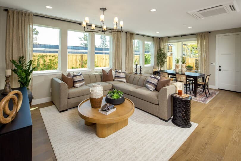 Patina Residence 3 Great Room at Riversound Napa CA