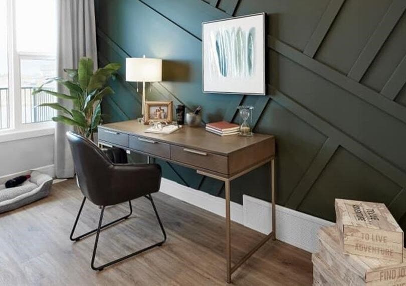 Batten wall desk discount