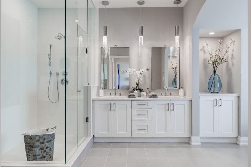 Primary bath in The Signature Collection at Woodhaven by Brookfield Residential in Aurora ON