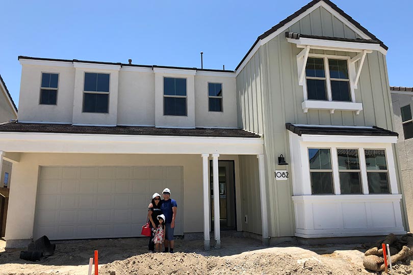 New homeowners Prado at the Village of Escaya in Chula Vista CA Brookfield Residential