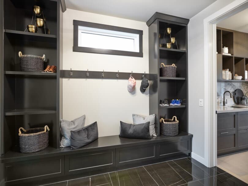 Palermo mudroom in Estate Collection at Rockland Park in Calgary AB