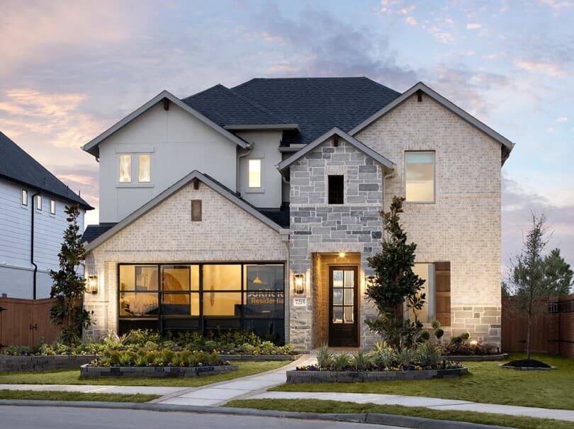 Exterior of a home at Elyson by Brookfield Residential in Katy TX