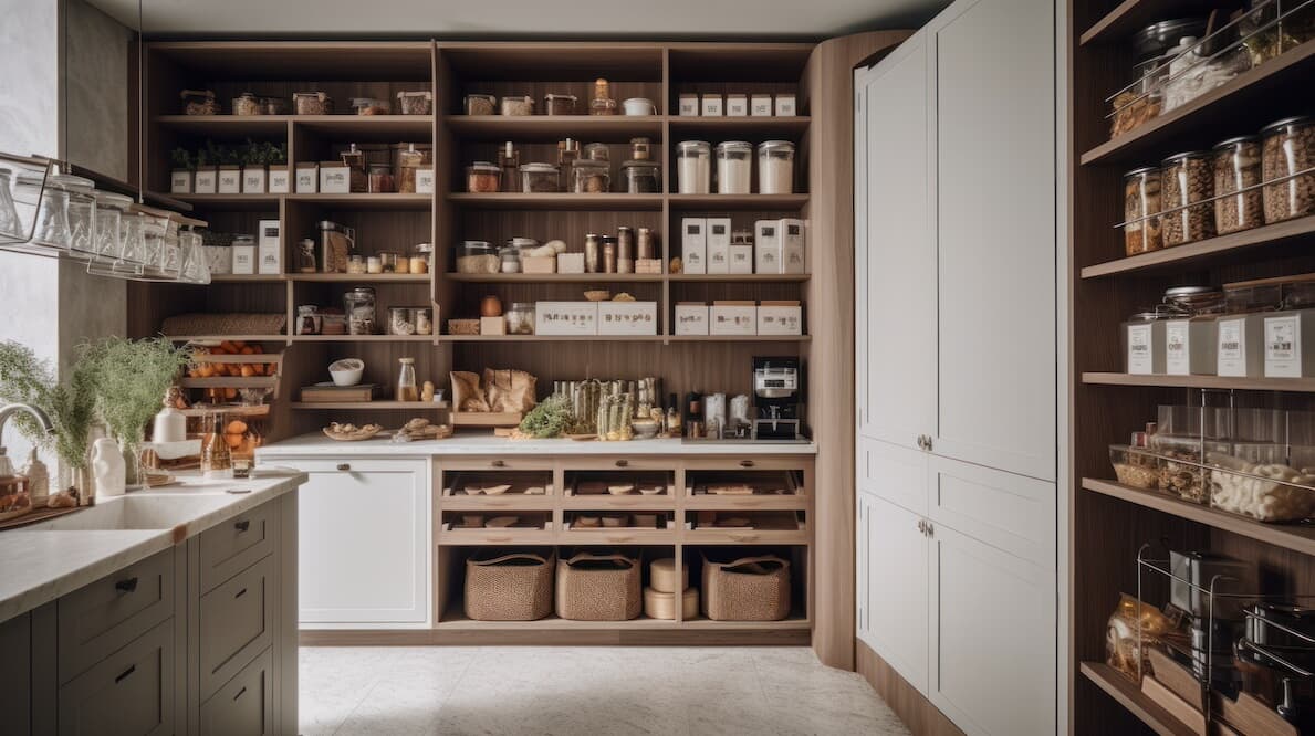 Build a DIY Slide Out Pantry