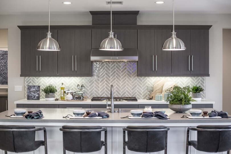 Kitchen details in Residence 1 at Haciendas in Chula Vista, CA by Brookfield Residential
