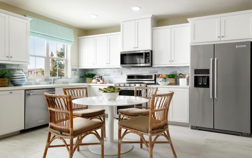 Bayberry Plan 5 Kitchen at The Groves by Brookfield Residential in Whittier CA