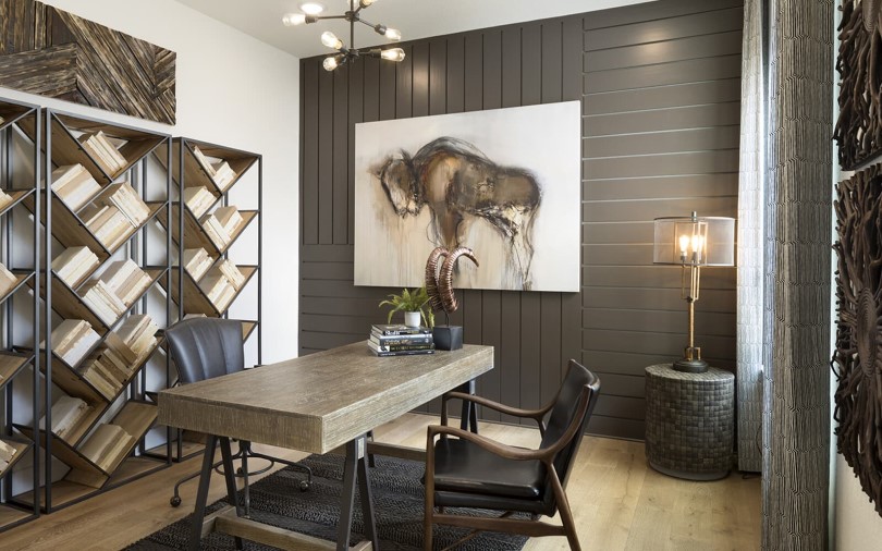 Library at Provence Community in the Austin Area by Brookfield Residential Texas