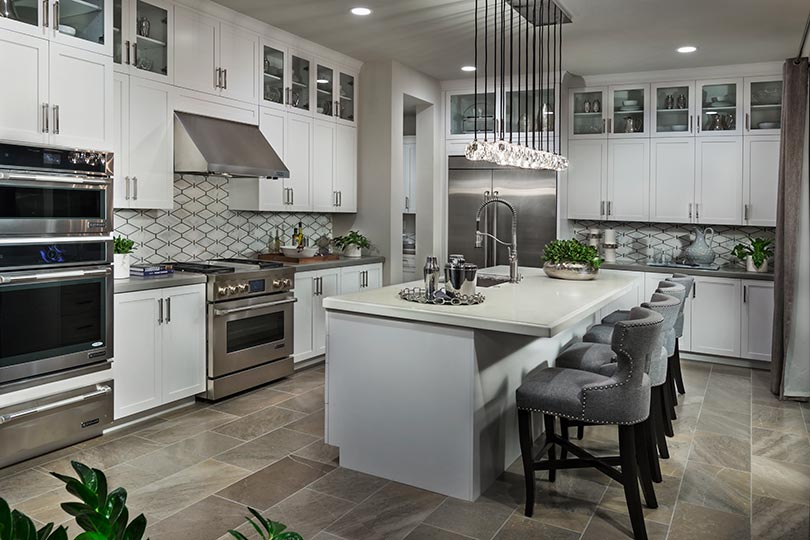 Kitchen Beverly at Eastwood Village in Irvine CA Brookfield Residential