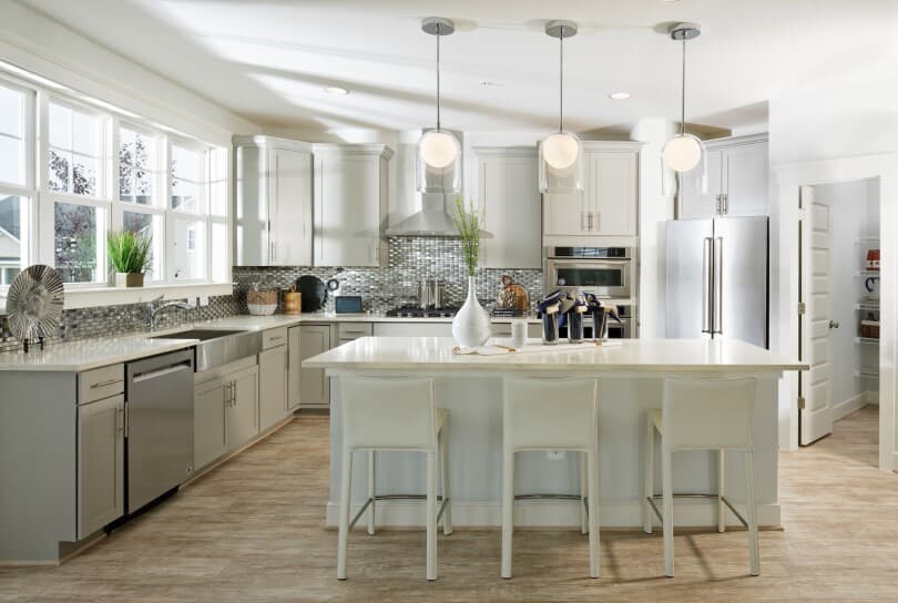 Light and bright kitchen in Beckner at Two Rivers in Odenton, Maryland