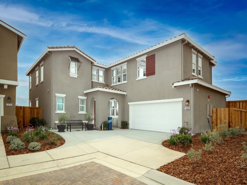 Exterior of Residence 7 at Chandler at Brentwood, CA