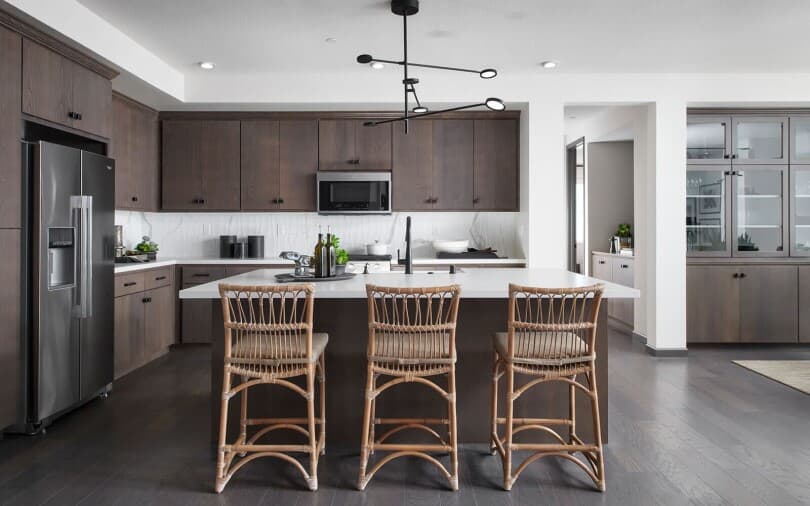 Kitchen in Residence Two at Broadway at Boulevard in Dublin, CA by Brookfield Residential