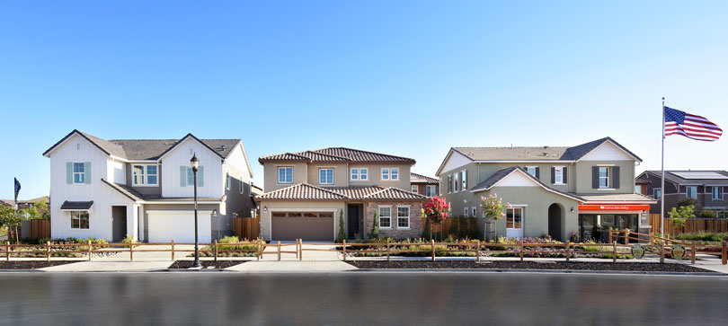 Citrus Street View Emerson Ranch in Oakley CA Brookfield Residential
