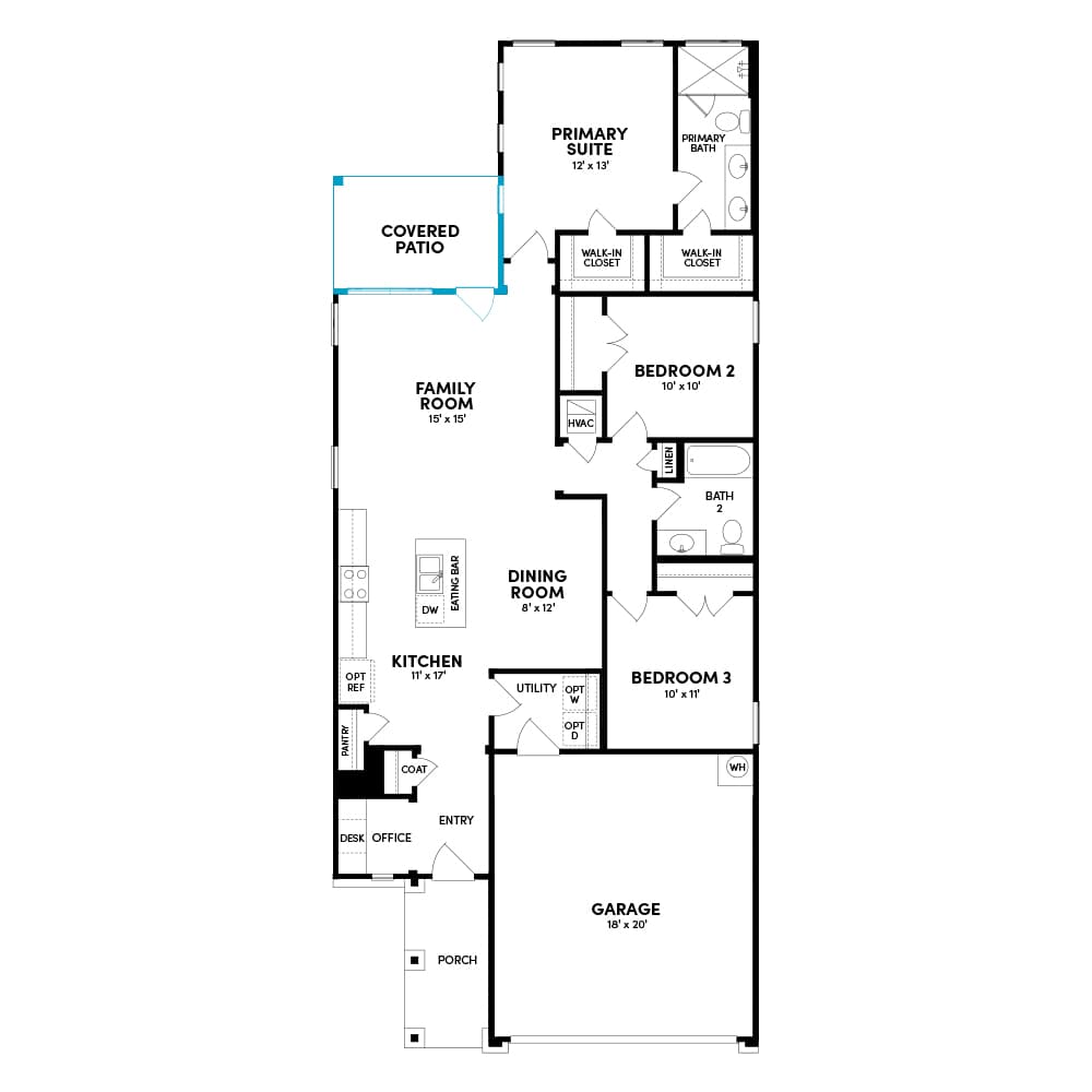 8402 Basil Hayden Lane | Oakwood Plan | Traditional Home