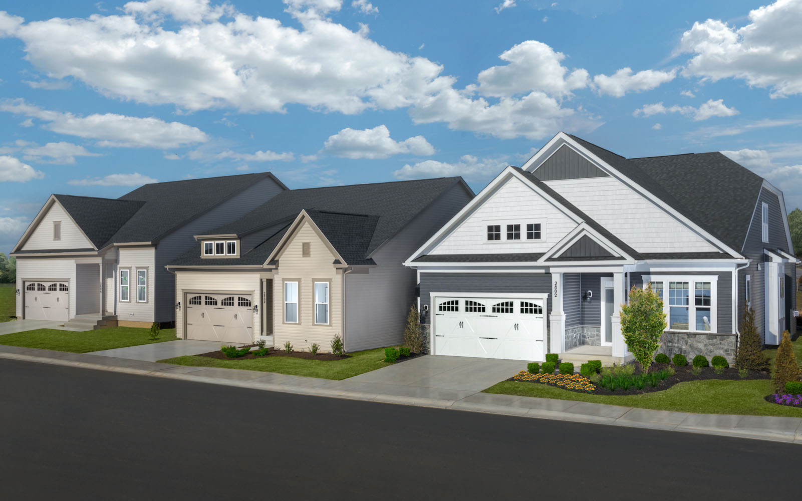 New 55+ Single Family Homes in Bristow, VA | Crest at Linton Hall ...